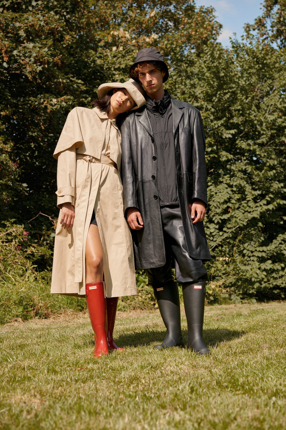 Original Tall Gloss gummistøvle - Military Red